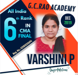 6th Rank Achiever